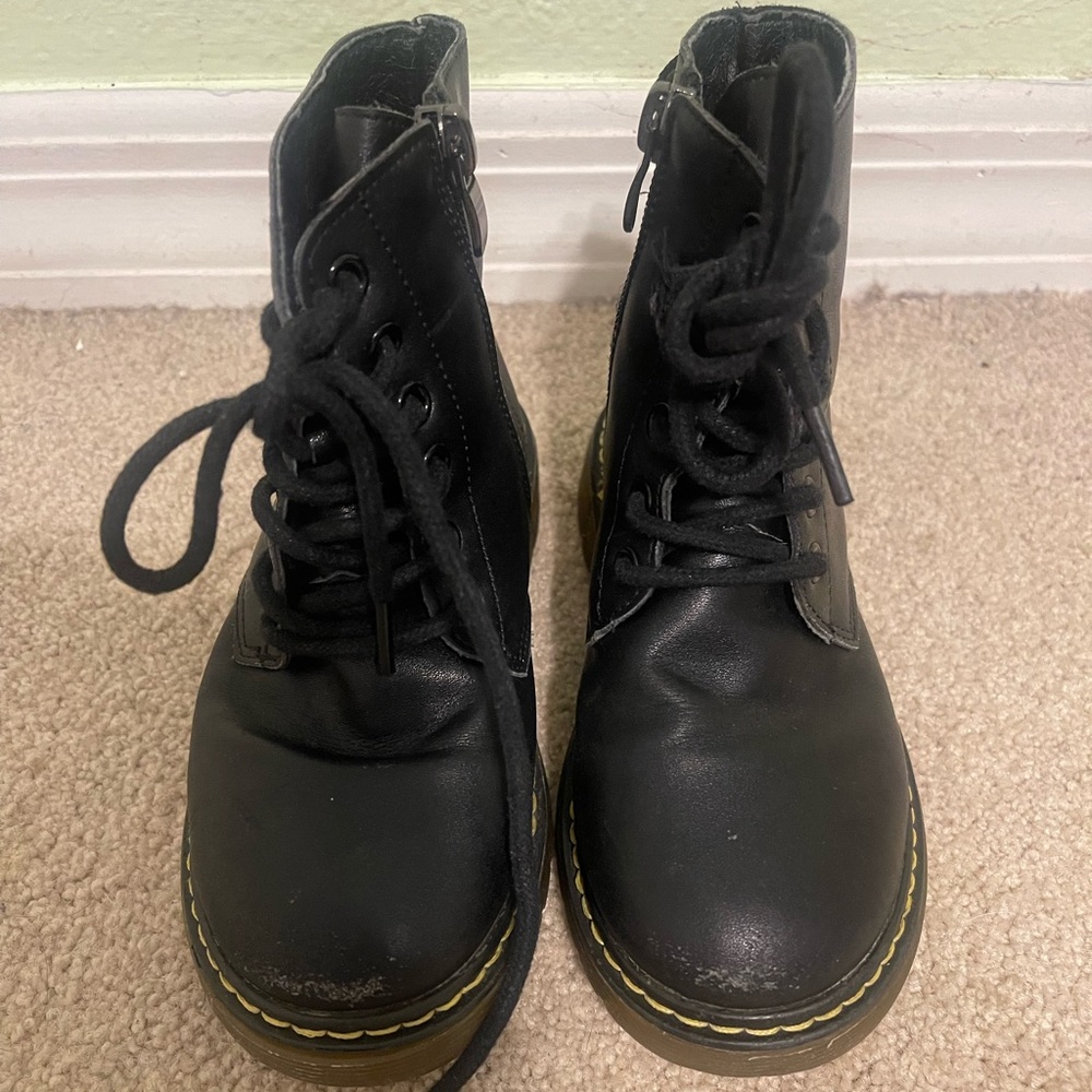 Little kids Dr. Martens combat boots
